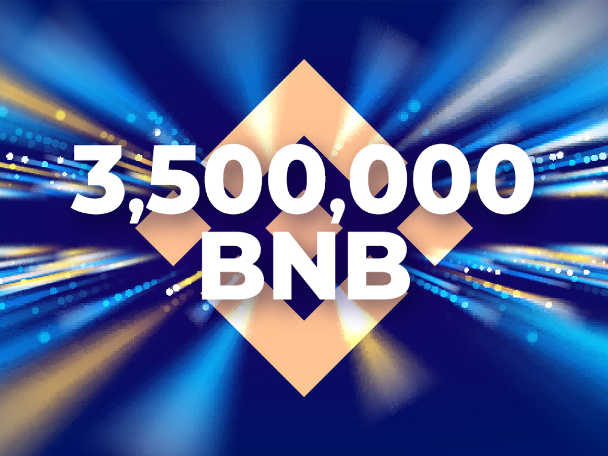 Binance Transfers Approx 3,500,000 BNB While Binance Coin ...